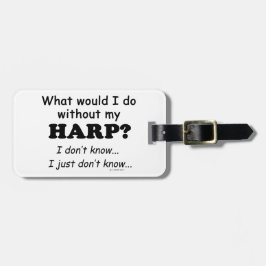 ハープ ラゲッジタグ