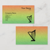 ハープ 名刺 (正面/裏面)