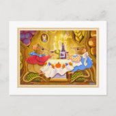 ハーベお洒落ストネズミカスタム文字 ポストカード (正面)