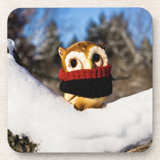 ハーベイ・ザ・フクロウ4 コースター (正面)