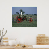 ハーベスタ国際的モグル8-16トラクター ポスター (キッチン)