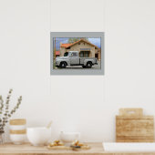 ハーベスタ国際的L-110トラックサンタフェデポ ポスター (キッチン)