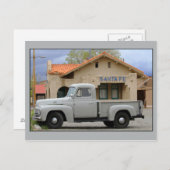 ハーベスタ国際的L-110トラックサンタフェデポ ポストカード (正面/裏面)
