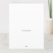 ハーベストのための教会の牧師フェスティバル漫画カード カード (裏面)