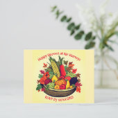 ハーベストの恵み インビテーションポストカード (スタンド正面)