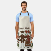 ハーベストダンス エプロン (着用した状態)