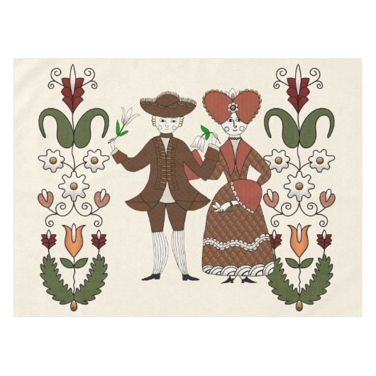 ハーベストダンス テーブルクロス (正面(横))