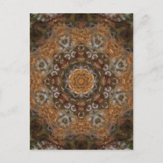 ハーベストデイインパスト万華鏡のように千変万化するパターンアート5 ポストカード