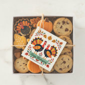 ハーベストトルコフォークアートサンクスギビングパーティー フェイバータグ