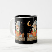 ハーベストドリームスカクレロー秋コーヒーマグ ツートーンマグカップ (正面左)