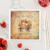 ハーベストナプキン素朴感謝祭カスタム (インサイチュ)