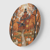 ハーベストハント ラージ壁時計 (傾斜)