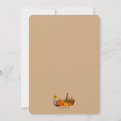 ハーベストバスケット秋招待状 招待状 (裏面)