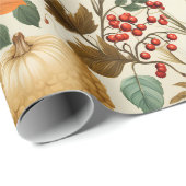 ハーベストヒュスサンクスギビング ラッピングペーパー (ロールコーナー)