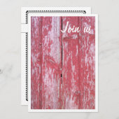 ハーベストファーム招待状 招待状 (正面/裏面)