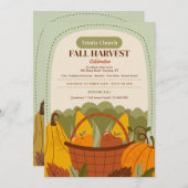ハーベストフェスティバル招待状 招待状 (正面/裏面)