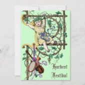 ハーベストフェスティバル秋ワインフェアヴィンテージスタイル 招待状 (正面)
