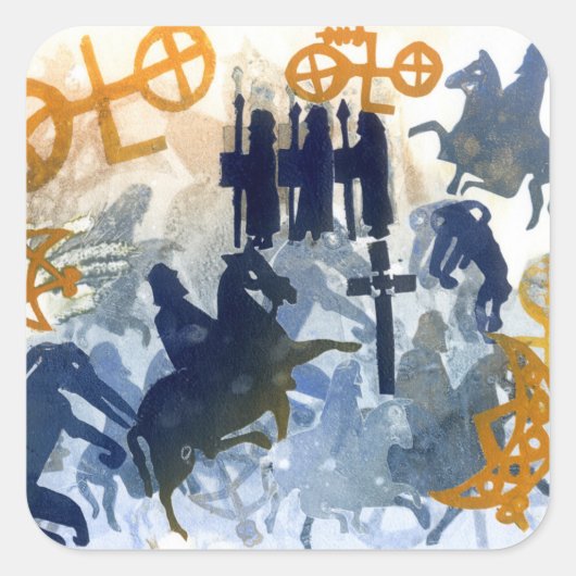 ハーベストフェスティバル スクエアシール (正面)