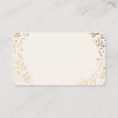 ハーベストフラワーズテーブル座席表 プレイスカード (裏面)