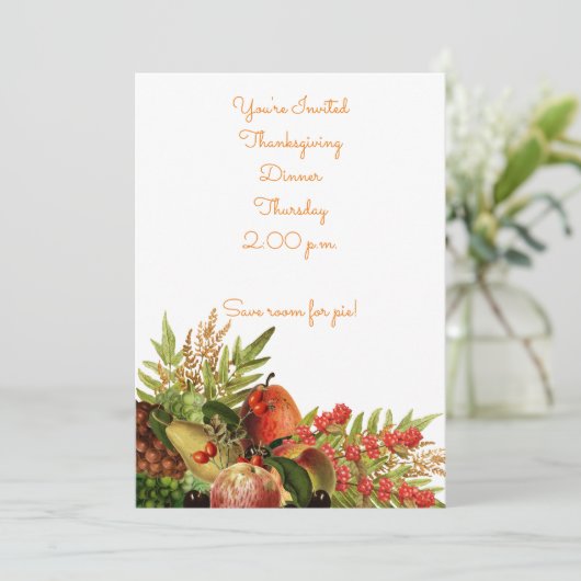 ハーベストフルーツの招待状 招待状 (スタンド正面)