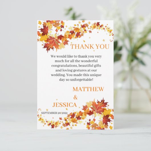 ハーベストブリスサンキューカード サンキューカード (スタンド正面)