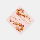 ハーベストブリス結婚のナプキン スタンダードカクテルナプキン (角)