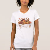 ハーベストブレッシングス - 感謝祭のヴィンテージTシャツ Tシャツ (正面)