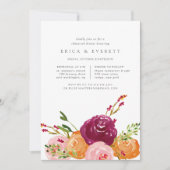 ハーベストブーケリハーサルディナー招待状 招待状 (正面)