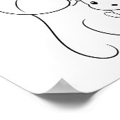 ハーベストマウス、ネズミのカラーリングページ ポスター (角)