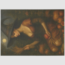 ハーベストムーンウィッチ – 秋ゴシックファンタジー芸術 薄葉紙