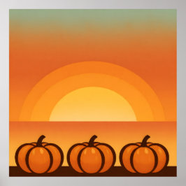 ハーベストムーンストライプズ ポスター