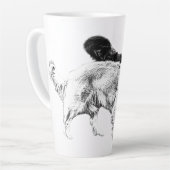 ハーベストムーンデュエル カフェラテマグ (左アングル)