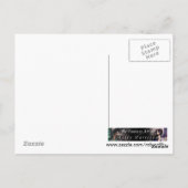 ハーベストムーンファンタジーゴシックの妖精アート ポストカード (裏面)