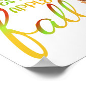 ハーベストムーン魔法秋Tシャツ ポスター (角)