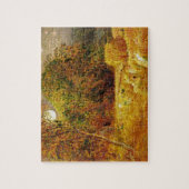 『ハーベストムーン』1833年(1833年)(油·オン·紙が板に敷かれた) ジグソーパズル (縦)