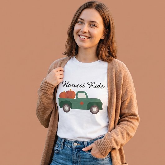 ハーベストライドパンプキントラック Tシャツ