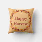 ハーベストリースカスタムモノグラム装飾用クッション クッション (裏面)