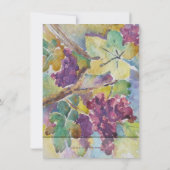 ハーベストヴィネヤードブライダルシャワー招待 招待状 (裏面)