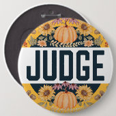 ハーベスト秋秋ハロウィンコンテスト審査員 缶バッジ (正面&裏面)