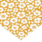 ハーベスト金ゴールドヴィンテージフラワーカスケードテーブルクロス テーブルクロス (アングル)