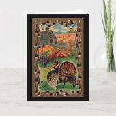 ハーベスト、トムとファームのヴィンテージ感謝祭 シーズンカード (正面)