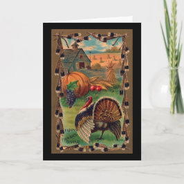 ハーベスト、トムとファームのヴィンテージ感謝祭 シーズンカード