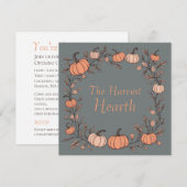 ハーベスト・ハース 招待状 (正面/裏面)