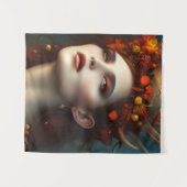 ハーベスト・ファンタジー・デジタル・アートの女神 タペストリー (正面(横))