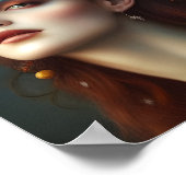 ハーベスト・ファンタジー・デジタル・アートの女神 ポスター (角)