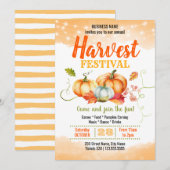 ハーベスト フェスティバル 招待状 (正面/裏面)