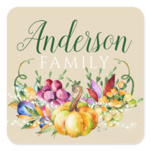 ハーベスト・ブーケ ファミリー ネーム 秋