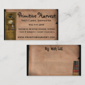 ハーベ初期のスカスタム・ビジネス・カード 名刺 (正面/裏面)