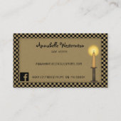 ハーベ初期のストハ素朴ントリーカスタム 名刺 (裏面)