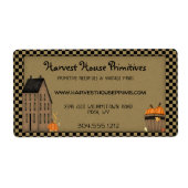 ハーベ初期のス素朴カントリーカスタム ラベル (正面)